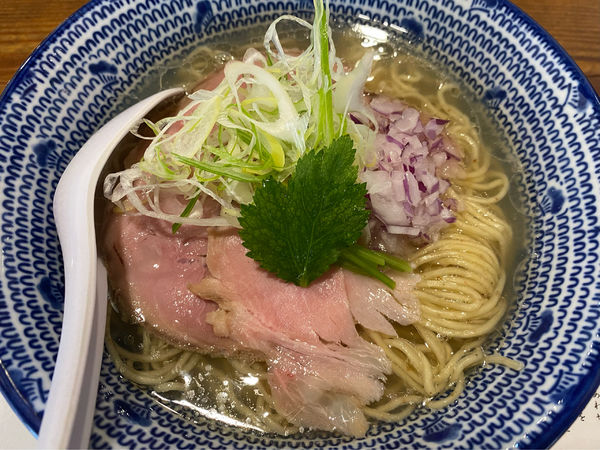 「らぁ麺 塩」@貝出汁らぁ麺 麺屋おお庭の写真