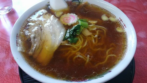 「ラーメン(味濃いめ)550円」@風来軒の写真