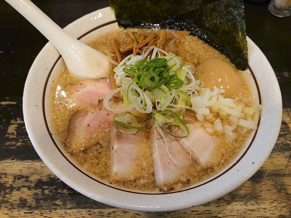 「特製煮干しそば」@中華そば しながわの写真