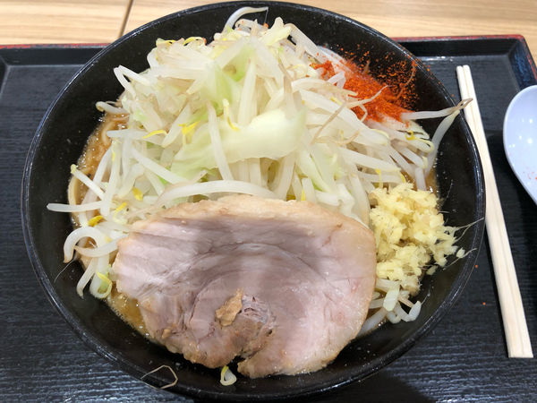 「味噌ラーメン　ヤサイ　ショウガ」@ジャンクガレッジ イオン北戸田店の写真
