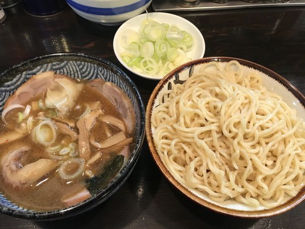 「もりチャーシュー　ねぎ&メンマトッピング」@中華そば・もりそば  さい。の写真