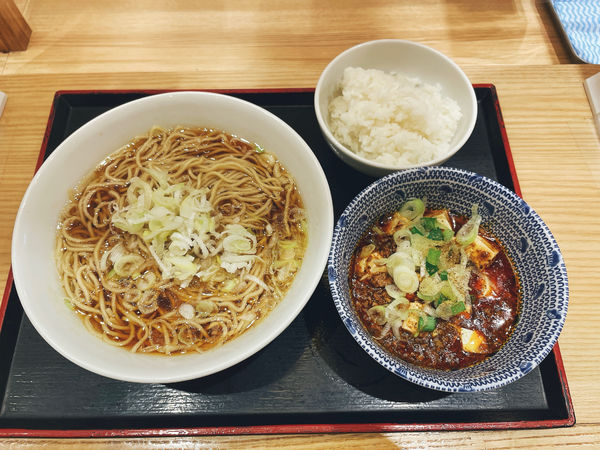 「【限定】麻婆定食」@舎鈴 プレナ幕張店の写真
