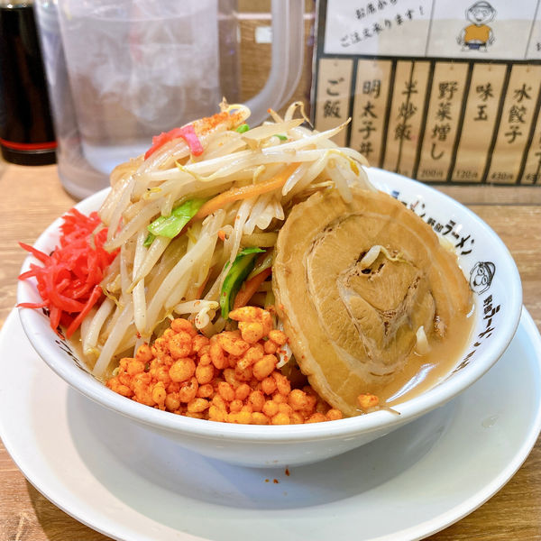 「豚骨豚野朗860円」@野郎ラーメン 三軒茶屋店の写真