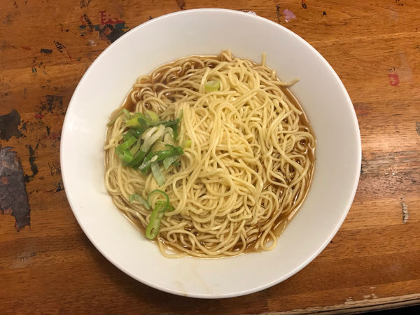 「シナそば　中盛（具なし）」@自家製麺 伊藤の写真