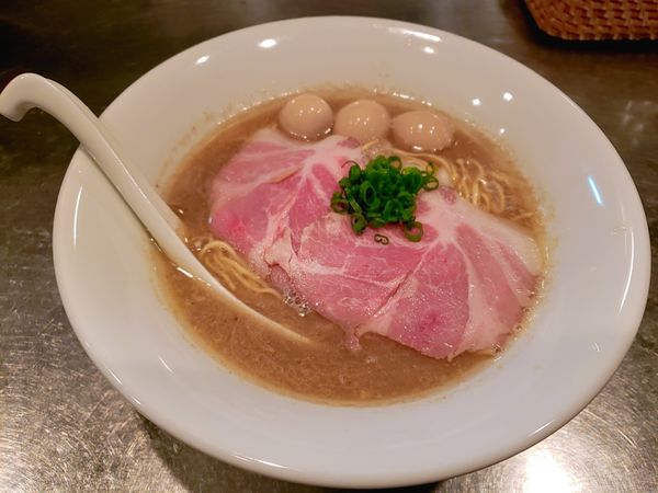 「濃厚ゴロゴロ貝まみれそば 1200円」@さんじの写真