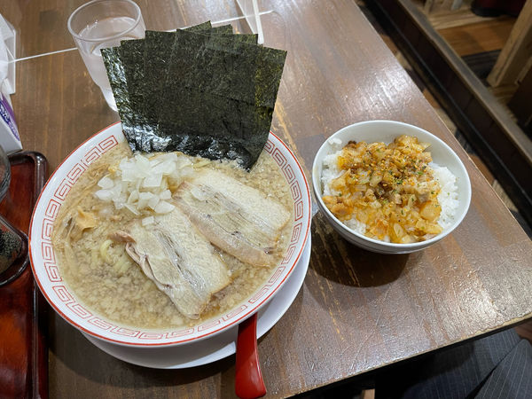 「ランチセット+ノリ(1,100円)」@新潟発祥 なおじ 御茶ノ水店の写真