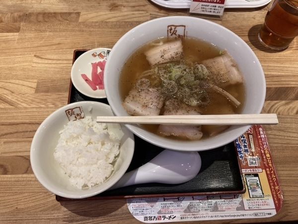 「喜多方ラーメン 特価¥670」@喜多方ラーメン坂内 新宿パークタワー店の写真