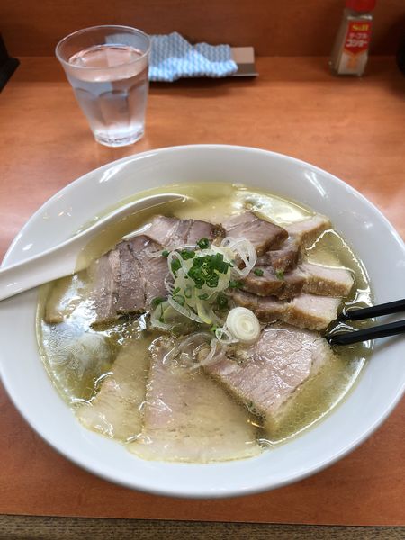 「チャーシューメン・濃口ミニラーメン」@日陰の写真