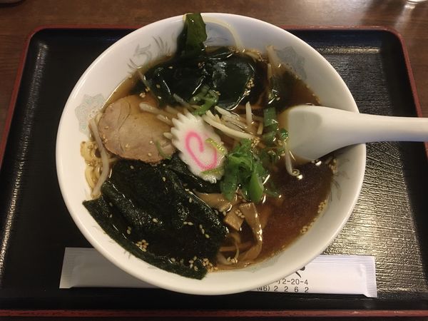 「ラーメン 600円」@しなのやの写真