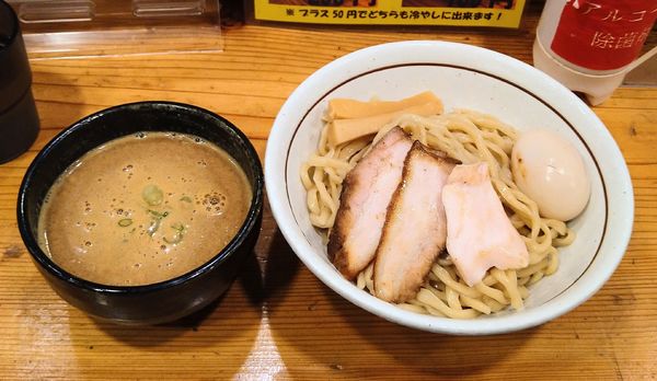 「海老つけ麺＋味玉」@中華そば 一陽来復の写真