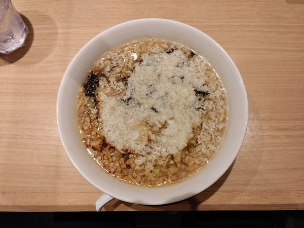 「背脂煮干　鬼脂」@長尾中華そば 名古屋驛麺通り店の写真