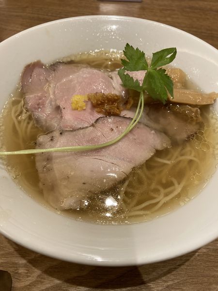 「黄金貝ラーメン¥900」@なにわ麺次郎 然の写真