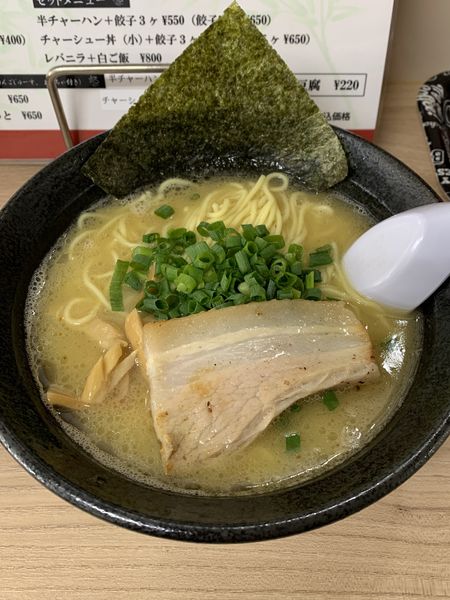 「濃厚鶏しお910円」@鶏白湯らーめん 与一の写真