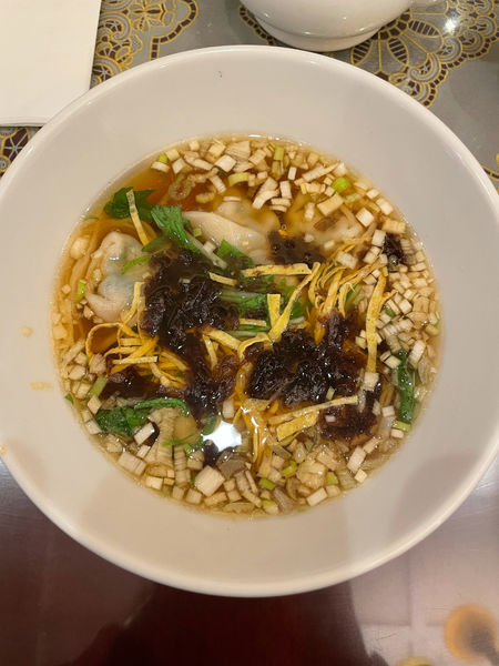 「上海ワンタンスープ(1200円)」@状元樓 本店の写真