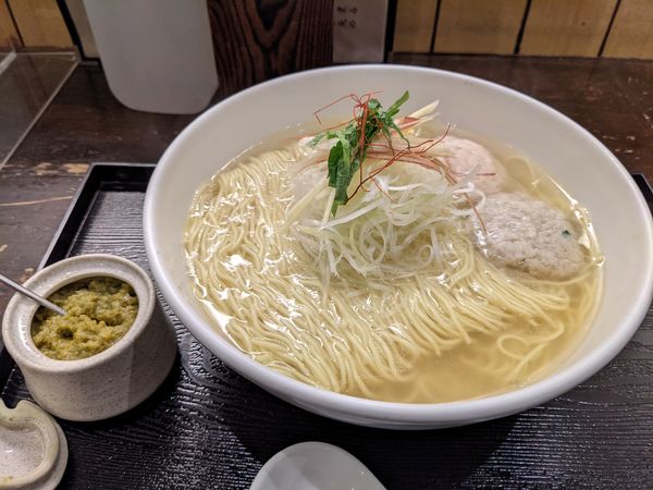 「あら炊き塩らぁめん」@麺屋 海神の写真