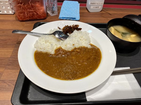 「創業ビーフカレー450円」@松屋 船橋南口店の写真