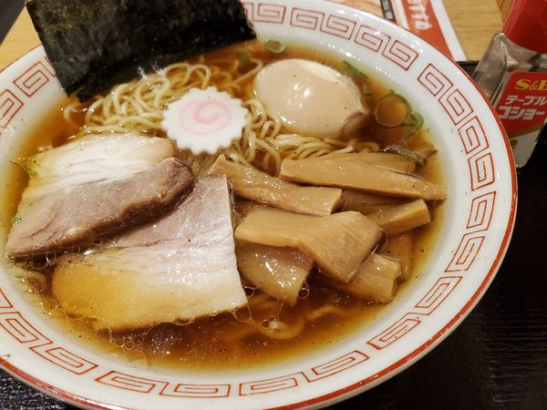 「煮玉子入り 支那そば」@ソバキチ ルミネ横浜店の写真