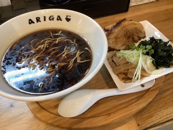 「枯さばブラック　1000円」@麺屋ARIGAの写真