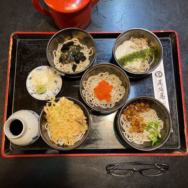 「割子そば」@神田 尾張屋 本店の写真