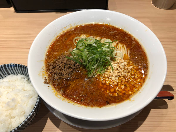 「京山椒担々麺」@鯛塩そば灯花 本店の写真