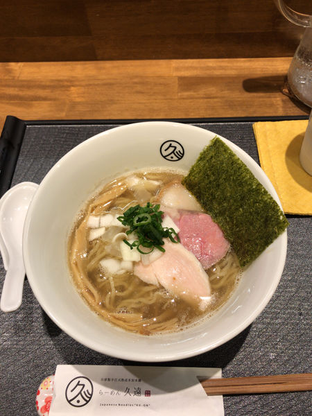 「いりこそば（880円）」@らーめん 久遠の写真