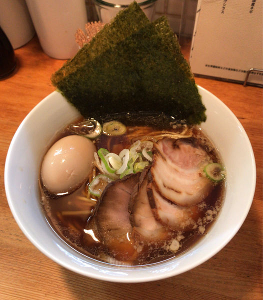 「特製醤油中華そば（1020円）」@中華そば 閃の写真