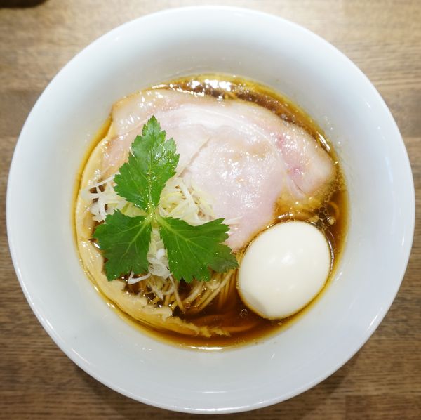 「味玉中華そば」@中華そば 麺壁九年 本店の写真