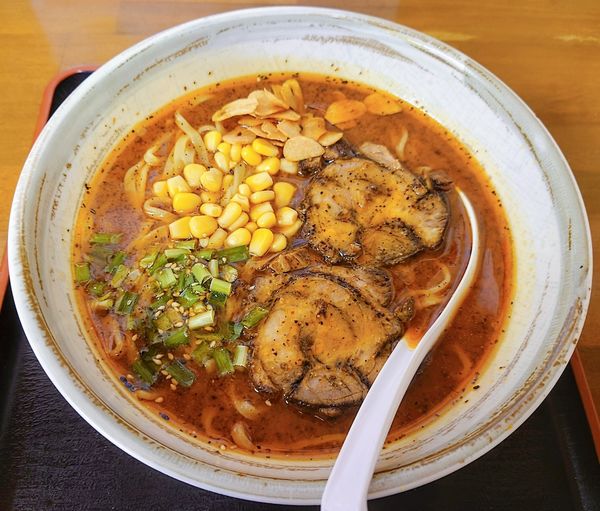 「元気ラーメン(味噌)」@麺や 俺ん家の写真