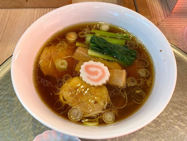 「黒出汁 １，１００円 ※肩ロース」@中華そば 深緑の写真