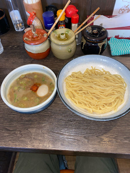 「つけ麺大盛り味玉」@我一豚の写真