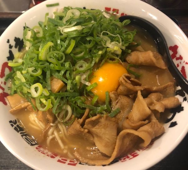 「肉玉中華そば 青ネギ」@うだつ食堂の写真