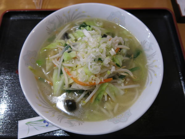 「タンメン：649円」@中華レストラン 胡弓 南千住店の写真