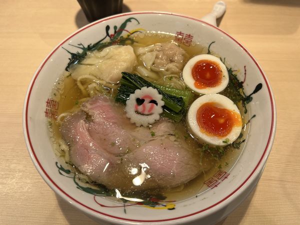 「ちょっとずつワンタン麺〔山椒｝」@キング製麺の写真