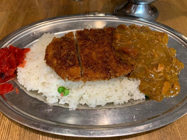 「カツカレー　辛口」@センターグリルの写真