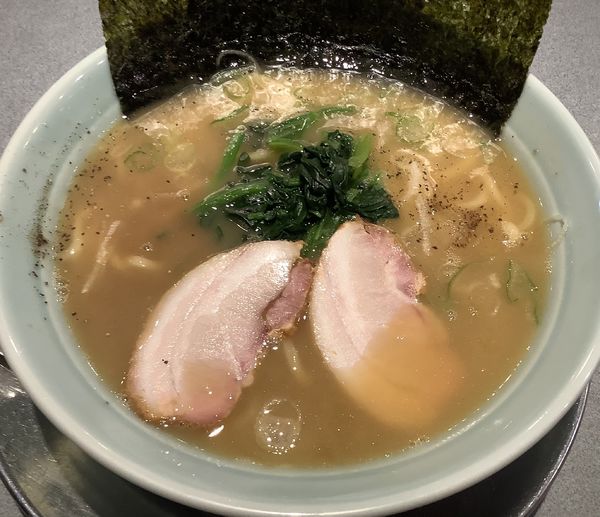 「家系ラーメン　藤崎家」@らあめん花月嵐 中山駅前店の写真