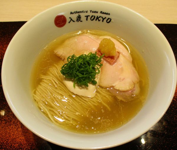 「柚子塩らぁ麺　980円」@入鹿TOKYOの写真