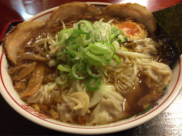 「醤油チャーシューワンタン麺」@麺家 香湯らーめんの写真