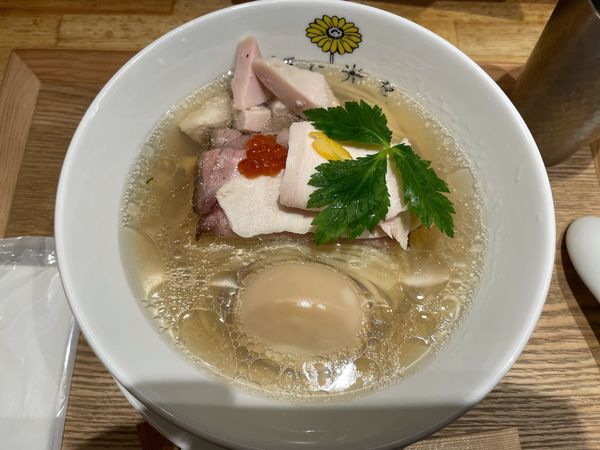 「特製　貝の光」@麺に光を 別邸の写真