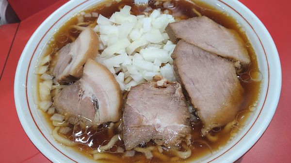 「竹岡式ラーメン大盛り」@竹岡式ラーメン 世良の写真