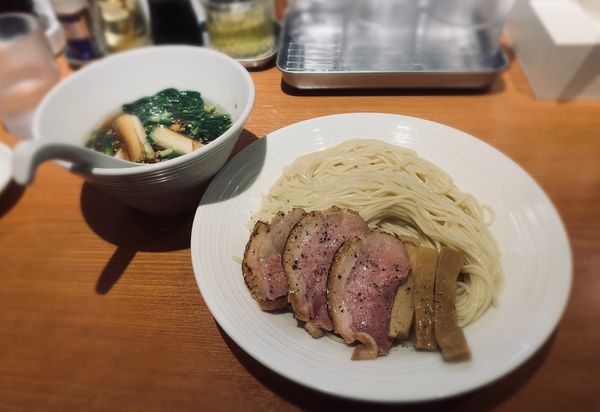 「鴨つけ麺（細330ｇ￥880）」@麺屋 上々の写真