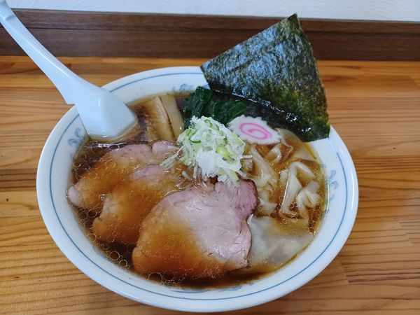 「ワンタン麺」@中華そば 葵の写真