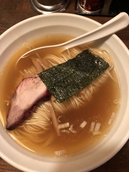「塩らーめん850円(※pay pay利用で半額還元)」@荏原町しなてつの写真