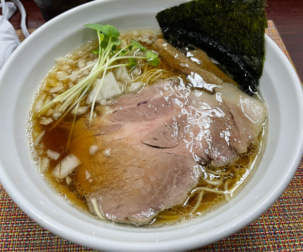 「煮干し中華そば(平日限定10食)」@中華そば たま河の写真