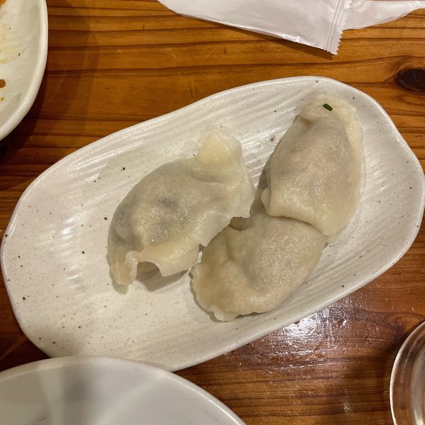 「酸菜猪肉・素三鮮」@老酒舗の写真