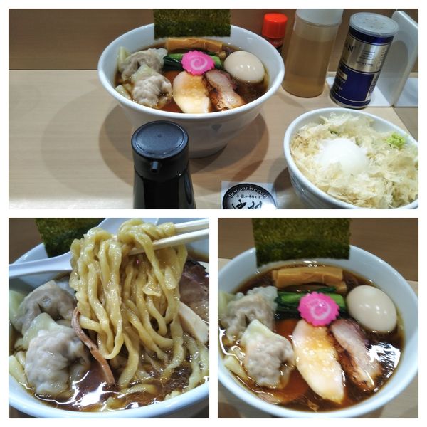 「【限定】特製1周年の醤油中華そば➕周年ご飯」@手揉み中華そば 中村の写真