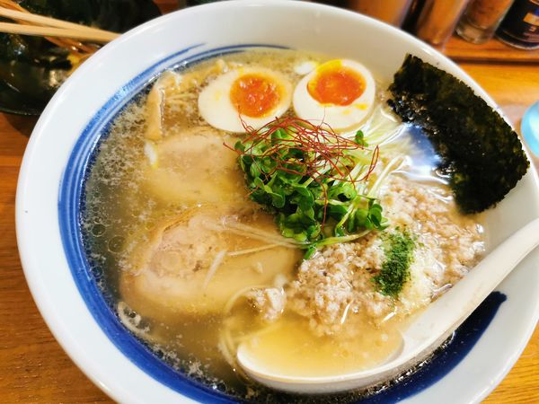 「塩鶏そば」@麺屋 鶏口の写真