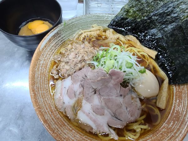 「上海蟹🦀と虎河豚🐡出汁ラーメン」@覆麺 智の写真
