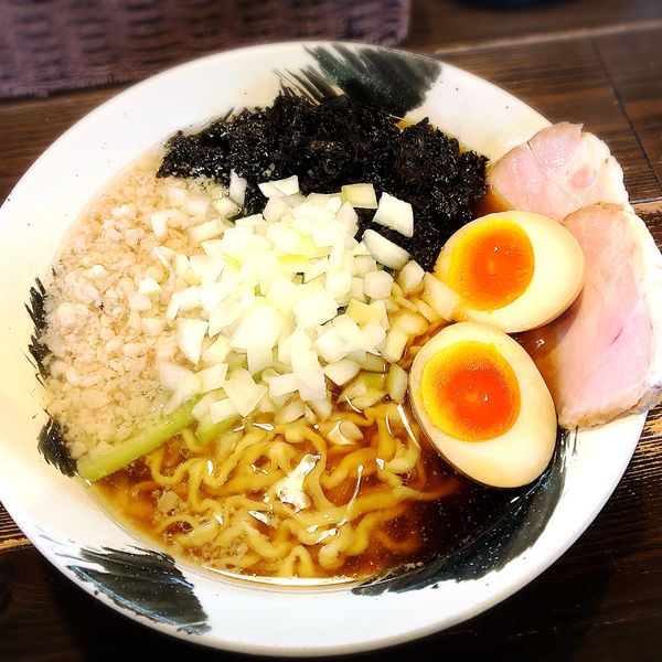 「特製背脂中華そば 1.000円」@中華そば 亜熱帯の写真