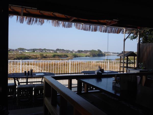 「昭和の中華そば（川の景色）」@拉麺 時代遅れの写真