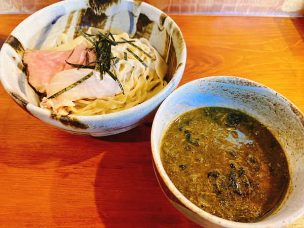 「カニミソつけ麺」@口樂の写真